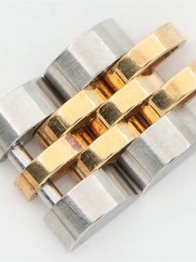 Rolex Two-Tone Stainless Steel and Gold Tone Men’s Bracelet Link